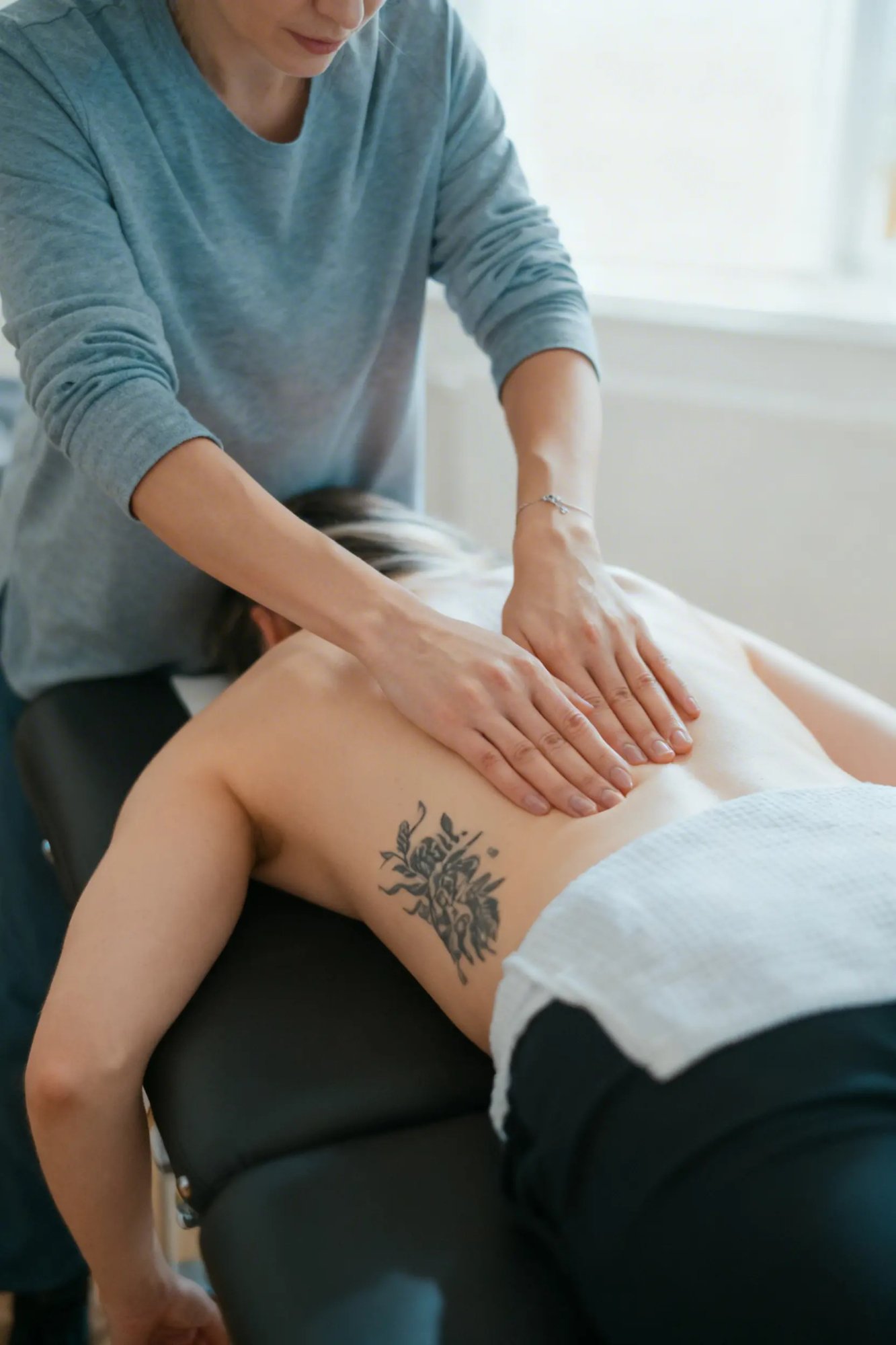 Lower back pain Fascial treatment at Physology Bath