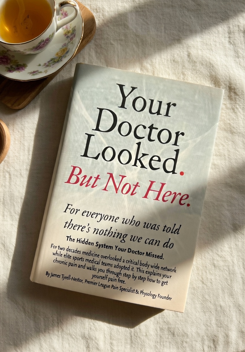 The book on a morning table with tea